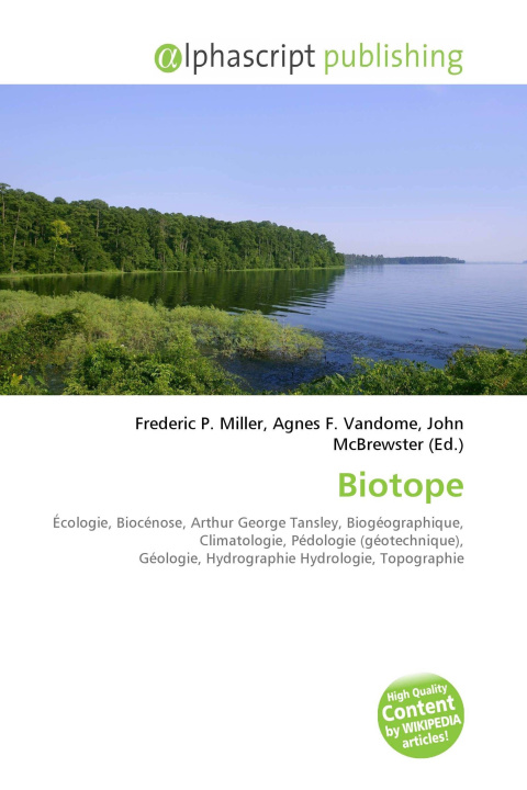 Kniha Biotope Agnes F. Vandome