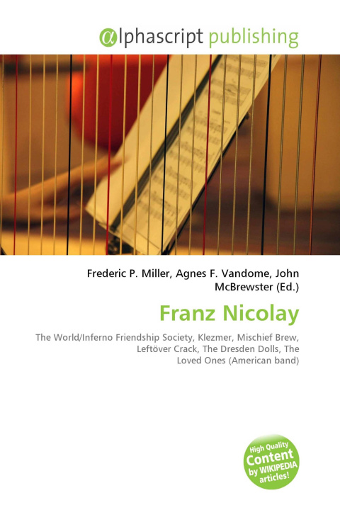 Kniha Franz Nicolay Agnes F. Vandome