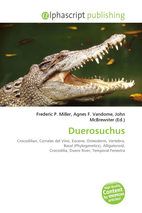 Kniha Duerosuchus Agnes F. Vandome