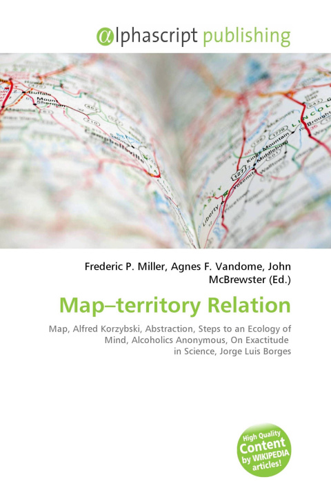 Kniha Map-territory Relation Agnes F. Vandome
