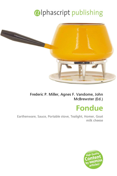 Kniha Fondue Agnes F. Vandome