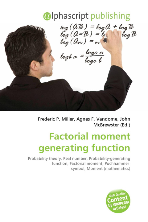 Könyv Factorial moment generating function Agnes F. Vandome