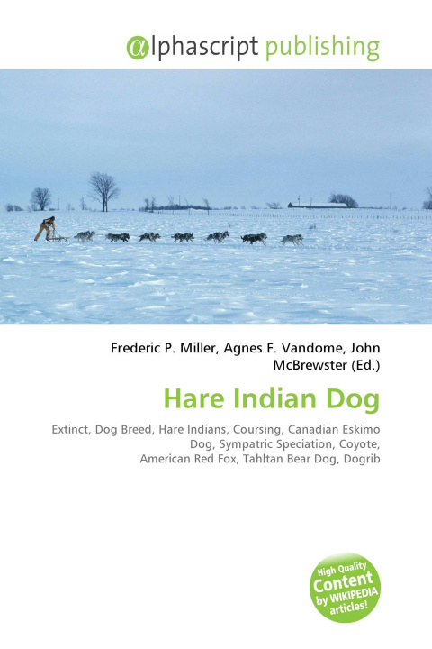 Kniha Hare Indian Dog Agnes F. Vandome