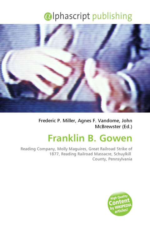 Book Franklin B. Gowen Agnes F. Vandome