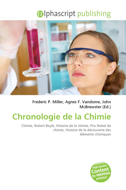 Book Chronologie de la Chimie Agnes F. Vandome