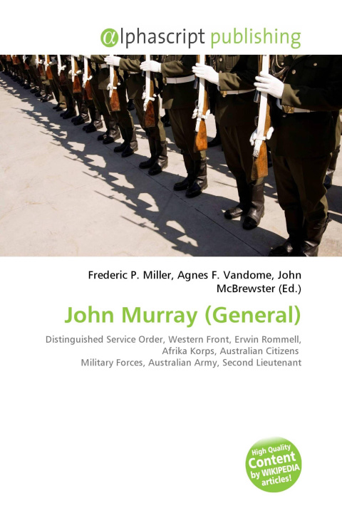Kniha John Murray (General) Agnes F. Vandome