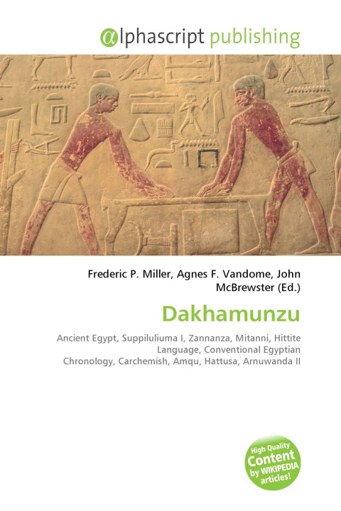 Kniha Dakhamunzu Agnes F. Vandome