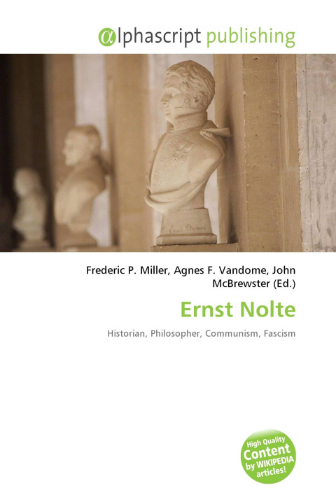 Knjiga Ernst Nolte Agnes F. Vandome