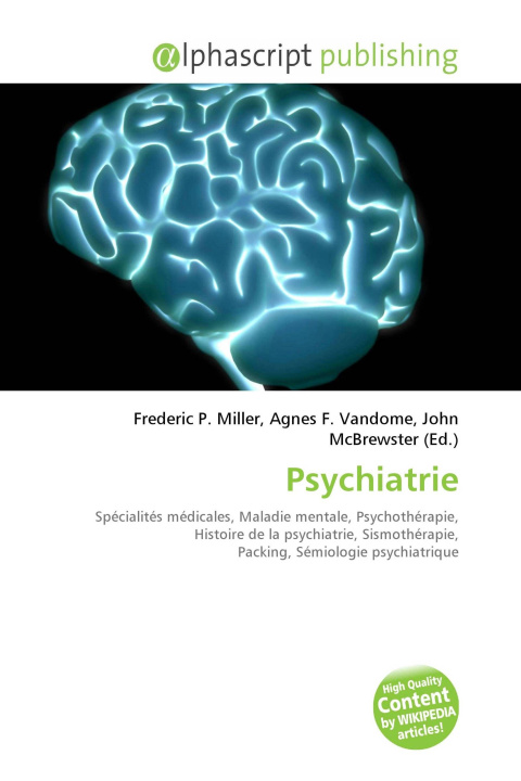 Knjiga Psychiatrie Agnes F. Vandome