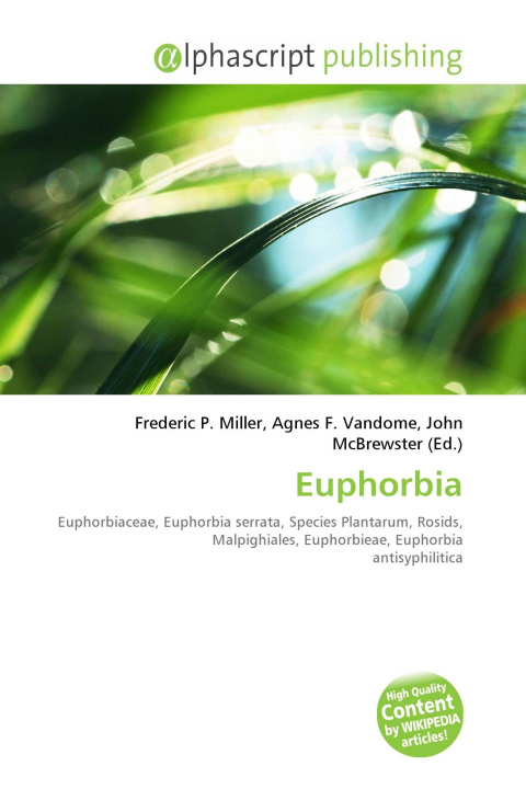 Kniha Euphorbia Agnes F. Vandome