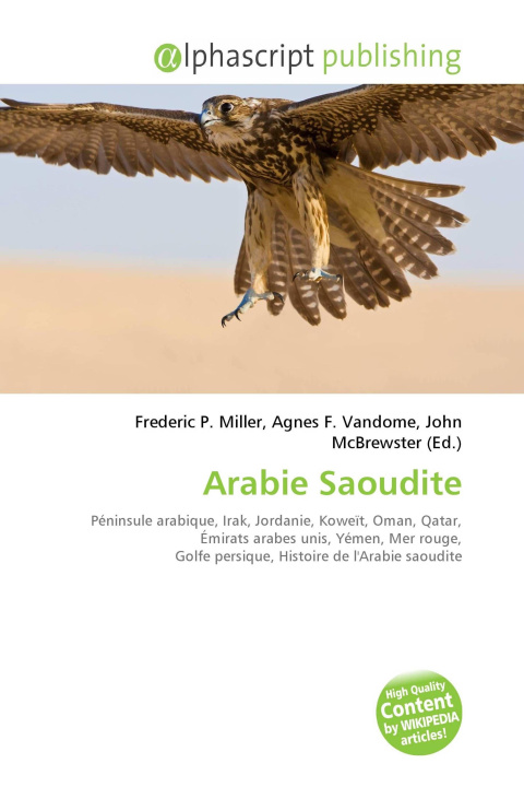 Kniha Arabie Saoudite Agnes F. Vandome