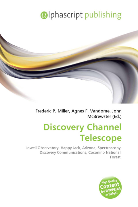 Kniha Discovery Channel Telescope Agnes F. Vandome