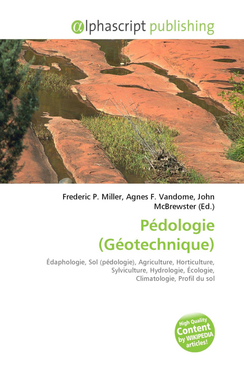 Carte Pédologie (Géotechnique) Agnes F. Vandome