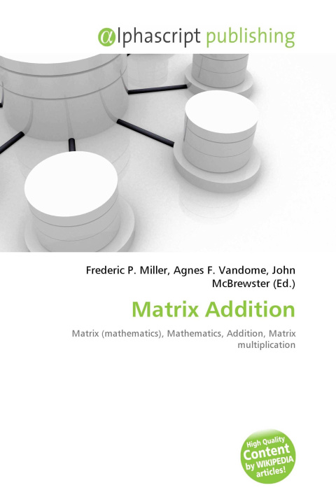 Kniha Matrix Addition Agnes F. Vandome