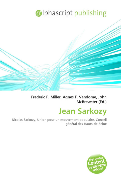 Kniha Jean Sarkozy Agnes F. Vandome