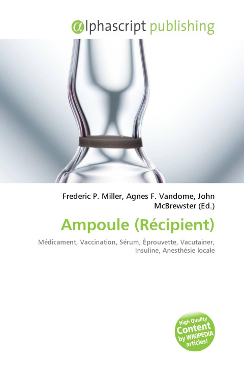 Book Ampoule (Récipient) Agnes F. Vandome