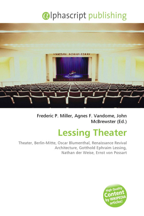 Kniha Lessing Theater Agnes F. Vandome