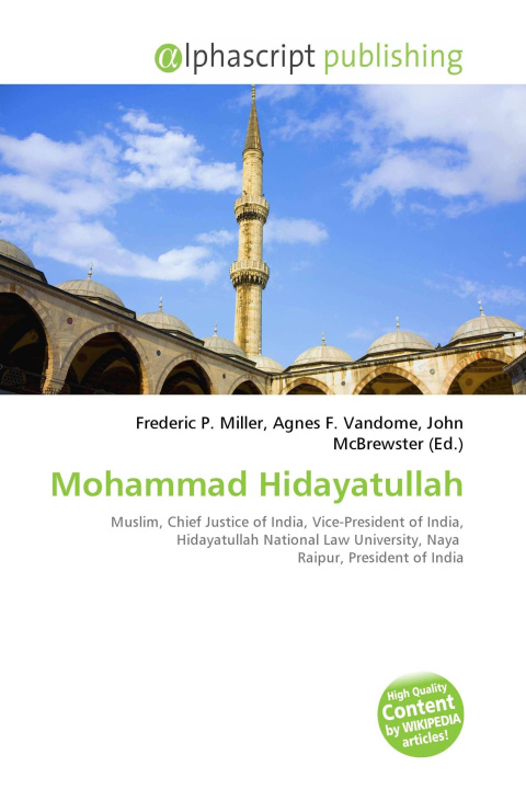 Kniha Mohammad Hidayatullah Agnes F. Vandome