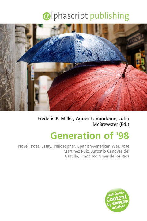 Kniha Generation of '98 Agnes F. Vandome