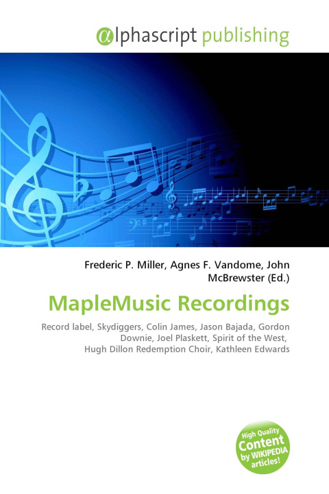 Könyv MapleMusic Recordings Agnes F. Vandome