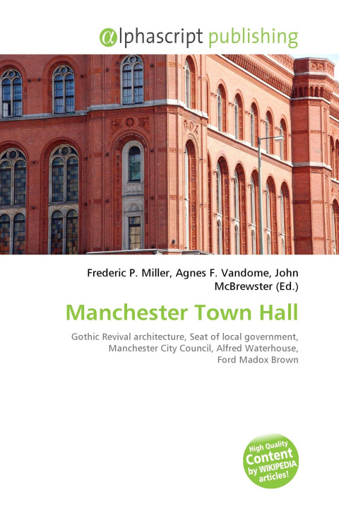 Book Manchester Town Hall Agnes F. Vandome