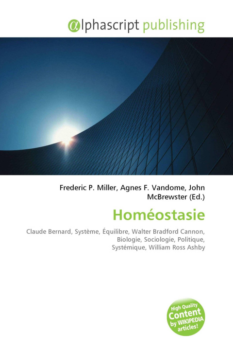 Kniha Homéostasie Agnes F. Vandome