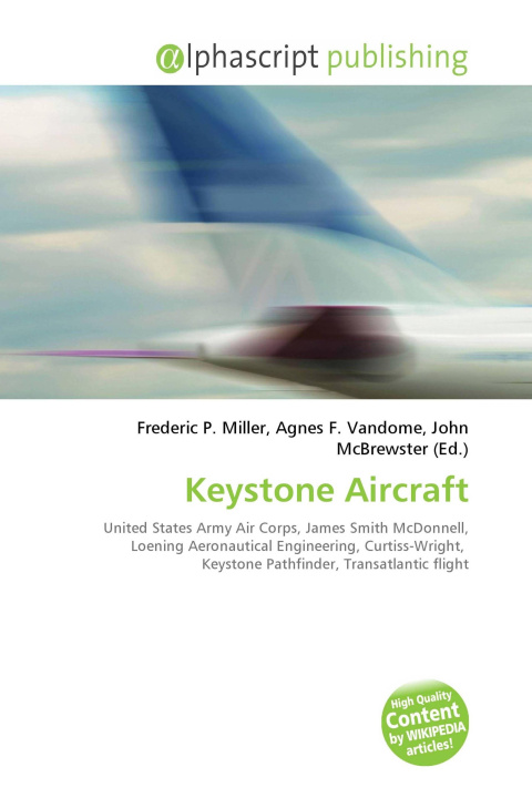 Kniha Keystone Aircraft Agnes F. Vandome
