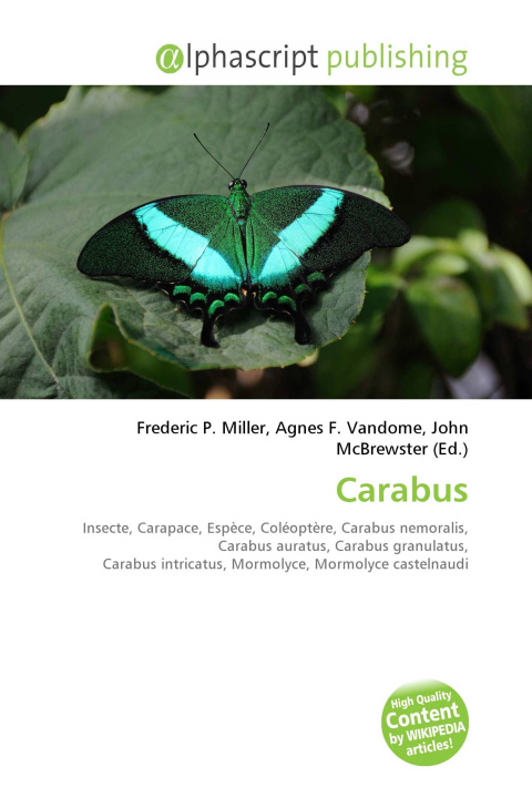 Book Carabus Agnes F. Vandome
