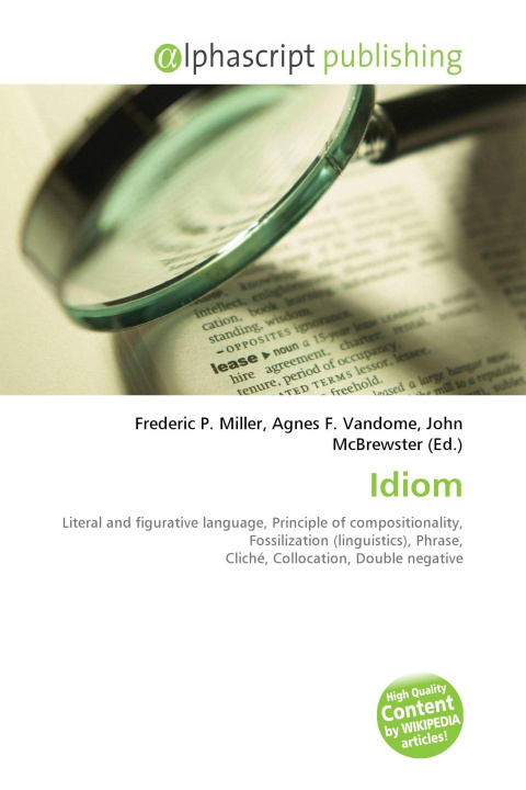 Könyv Idiom Agnes F. Vandome