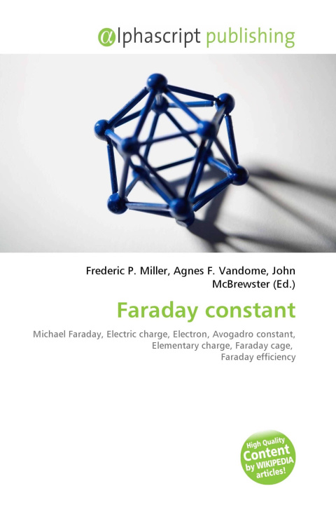Könyv Faraday constant Agnes F. Vandome