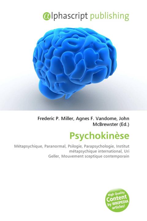 Kniha Psychokinèse Agnes F. Vandome