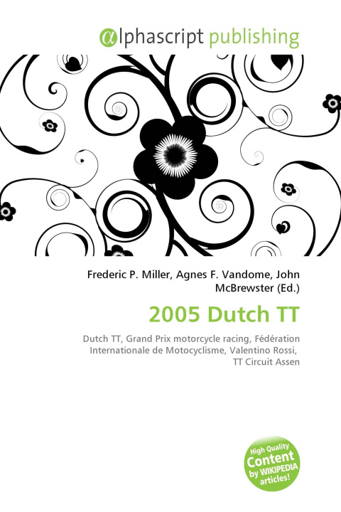 Book 2005 Dutch TT Agnes F. Vandome