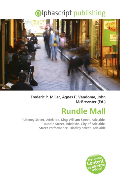 Kniha Rundle Mall Agnes F. Vandome