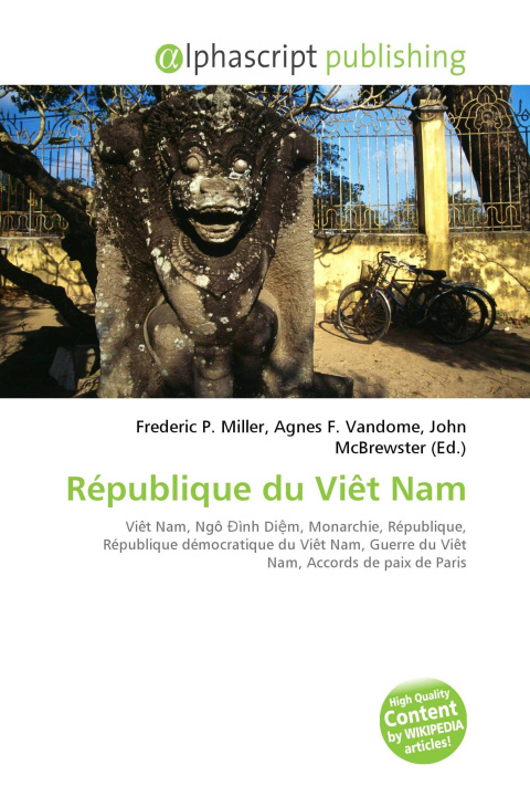 Carte République du Viêt Nam Agnes F. Vandome