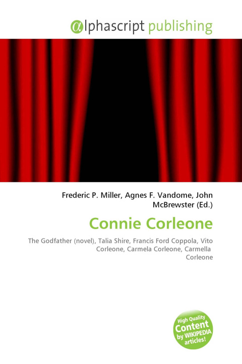 Kniha Connie Corleone Agnes F. Vandome