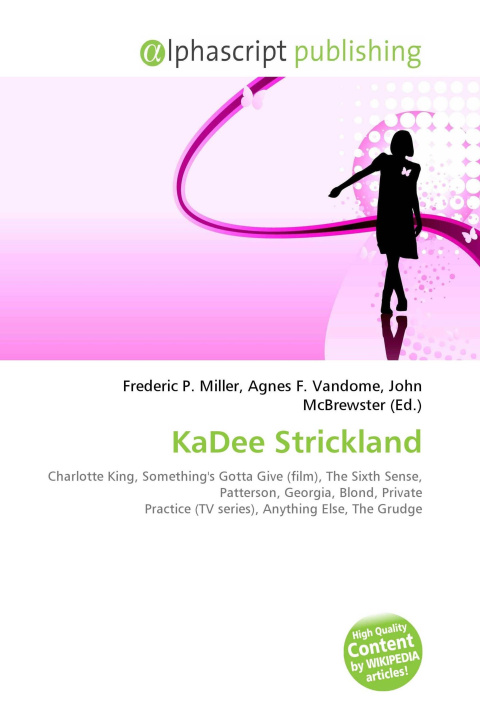 Knjiga KaDee Strickland Agnes F. Vandome