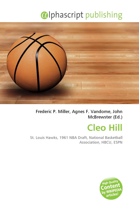 Kniha Cleo Hill Agnes F. Vandome