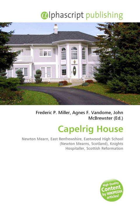 Kniha Capelrig House Agnes F. Vandome