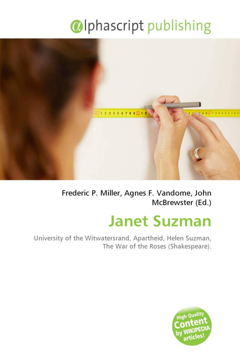 Book Janet Suzman Agnes F. Vandome