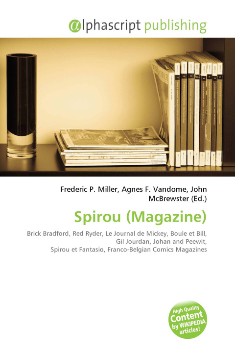 Kniha Spirou (Magazine) Agnes F. Vandome
