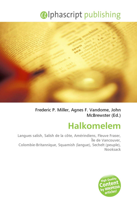 Kniha Halkomelem Agnes F. Vandome