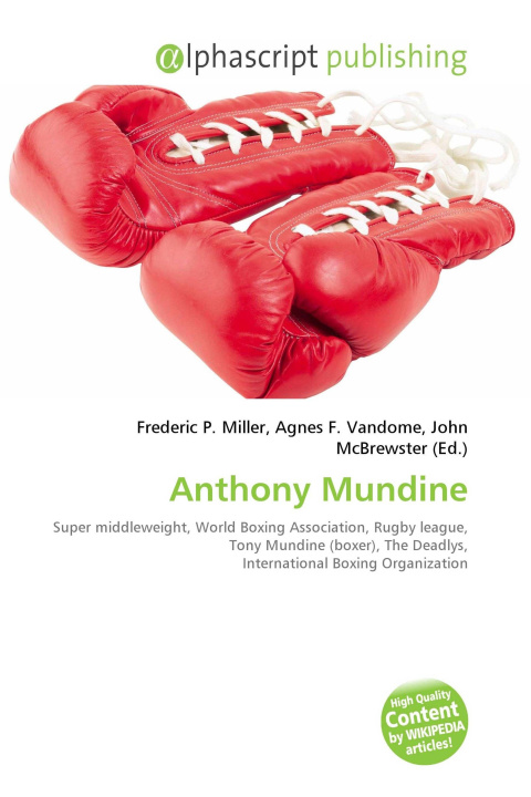Book Anthony Mundine Agnes F. Vandome