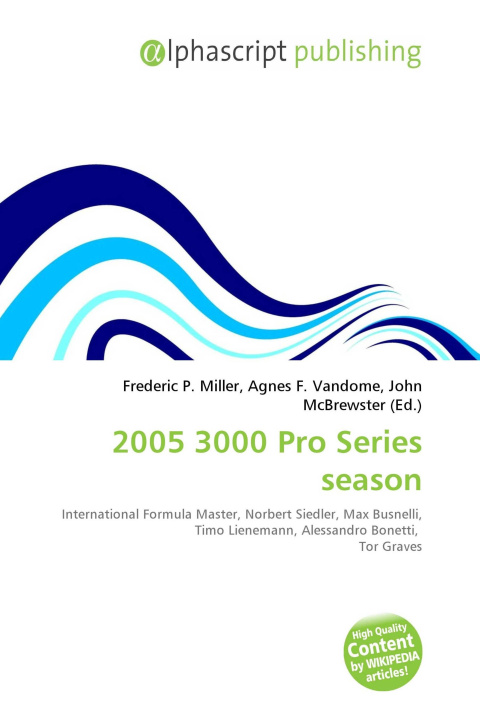 Książka 2005 3000 Pro Series season Agnes F. Vandome