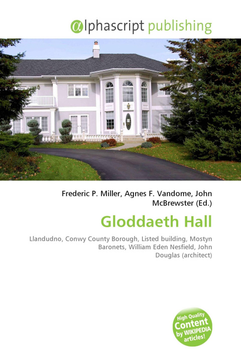 Kniha Gloddaeth Hall Agnes F. Vandome