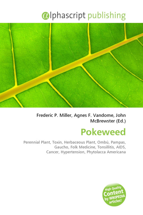 Kniha Pokeweed Agnes F. Vandome