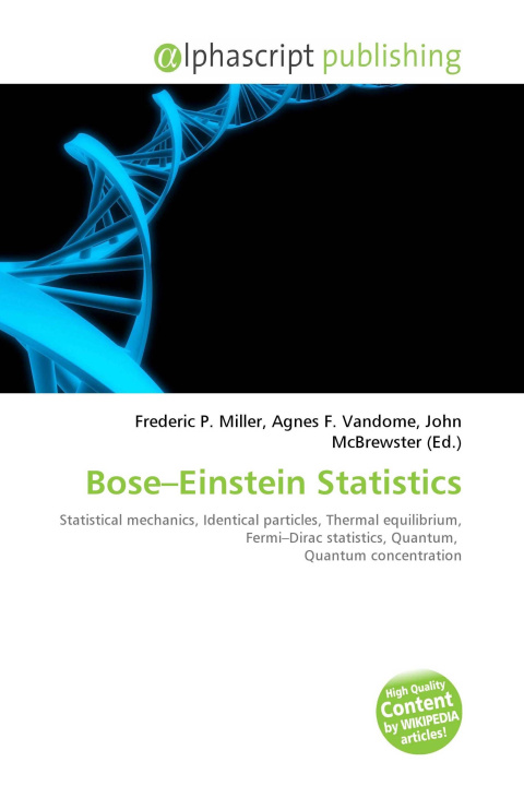 Könyv Bose-Einstein Statistics Agnes F. Vandome