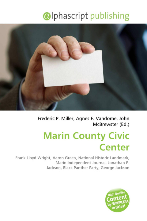 Kniha Marin County Civic Center Agnes F. Vandome