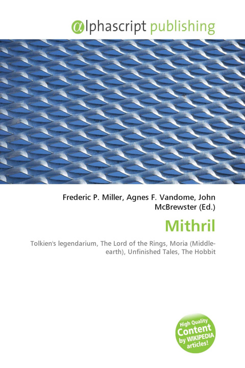 Könyv Mithril Agnes F. Vandome