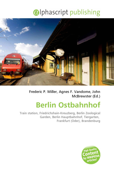 Book Berlin Ostbahnhof Agnes F. Vandome