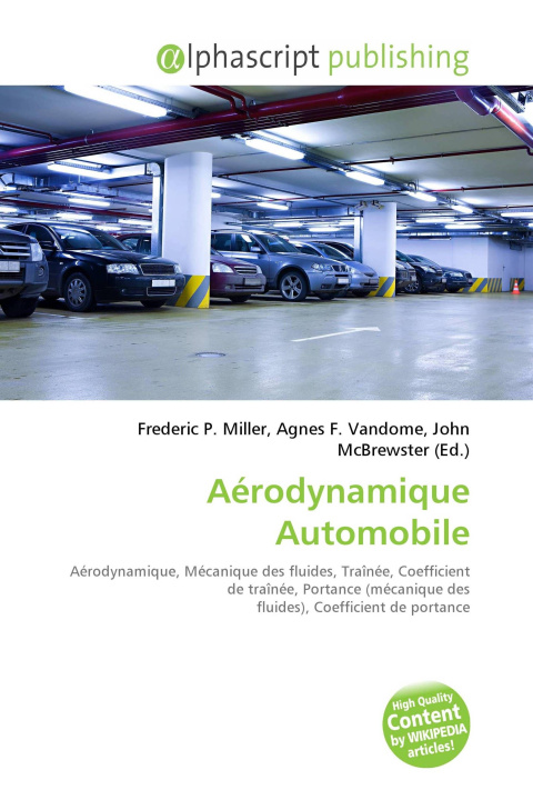 Knjiga Aérodynamique Automobile Agnes F. Vandome